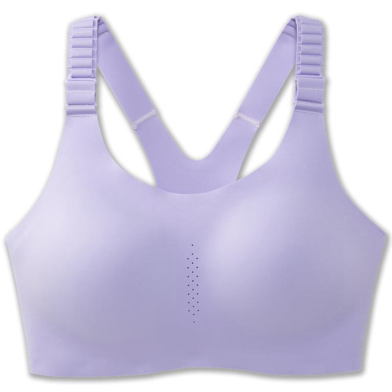 Brooks Women's Dare Racerback 2.0 Sports Running Bra Singapore - Lavender Purple/Violet Dash (72935-